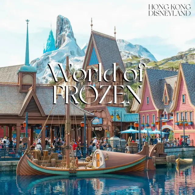 🏰Hong Kong Disneyland เปิดโซนใหม่ World of Frozen