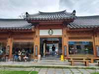 A  traditional Hanok Starbucks at Daegu