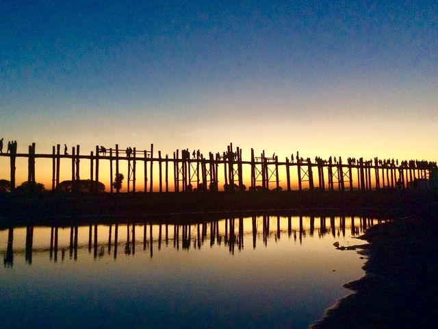 The world’s longest teak footbridge.