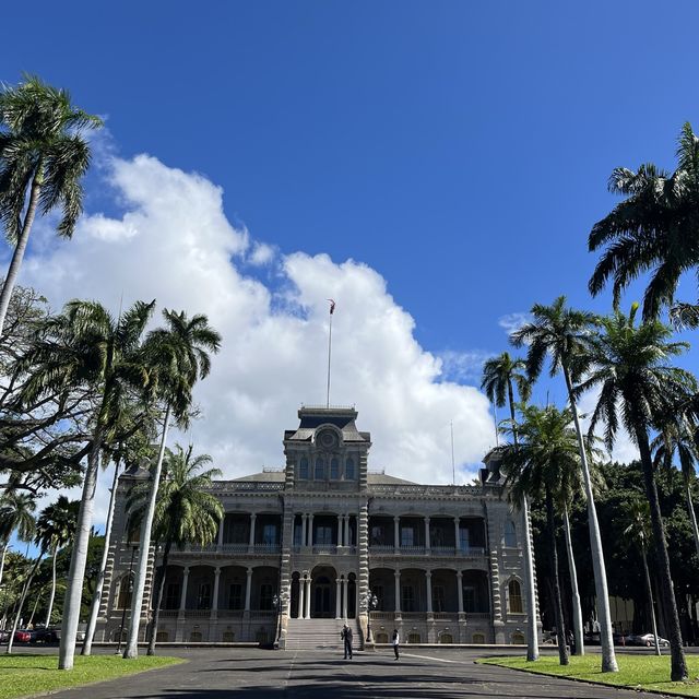 【豪華絢爛】ハワイ王国の宮殿-イオラニ宮殿