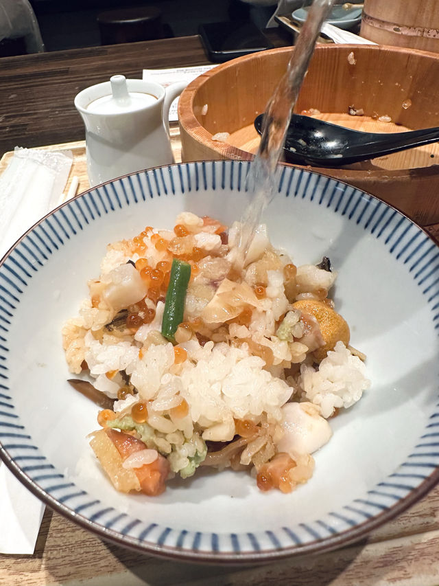 魚生茶漬飯♥️味道鮮甜美味