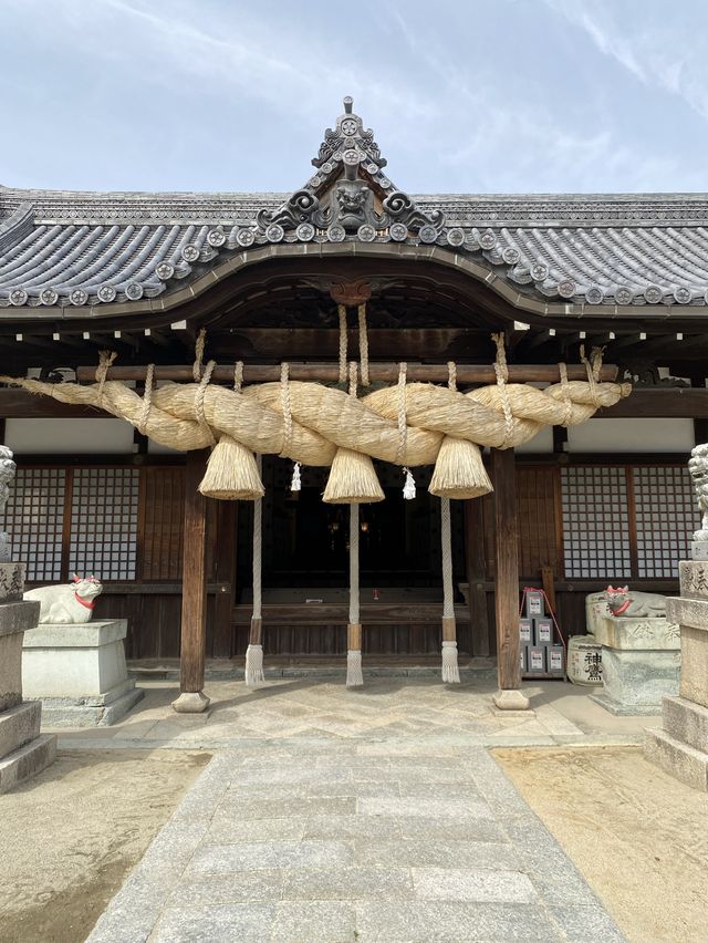 霊松が有名な曽根天満宮