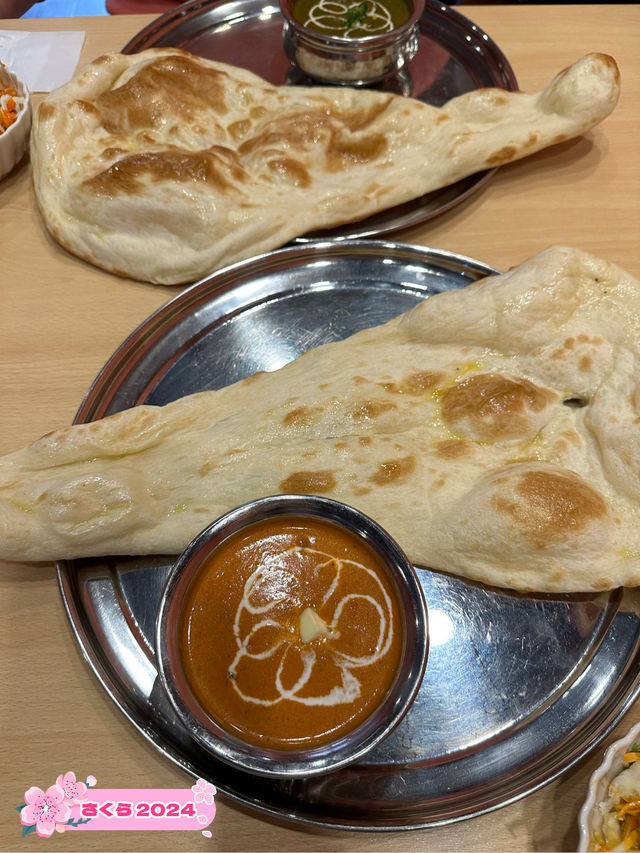ドデカっ！大満足のインドカレー屋さん