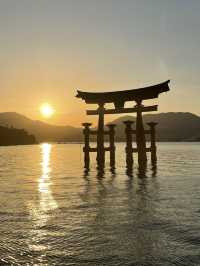 朝昼晩干潮満潮いつ行っても美しい厳島神社