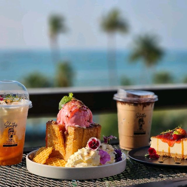 แจกพิกัดคาเฟ่ ที่มีวิวทะเลพัทยา มุมสูง พาโนรามา