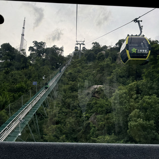 【珠海景山公園】纜車觀光，一定要玩索道！