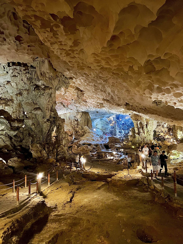 Visit Surprise Cave In Halong Bay Vietnam🇻🇳✨
