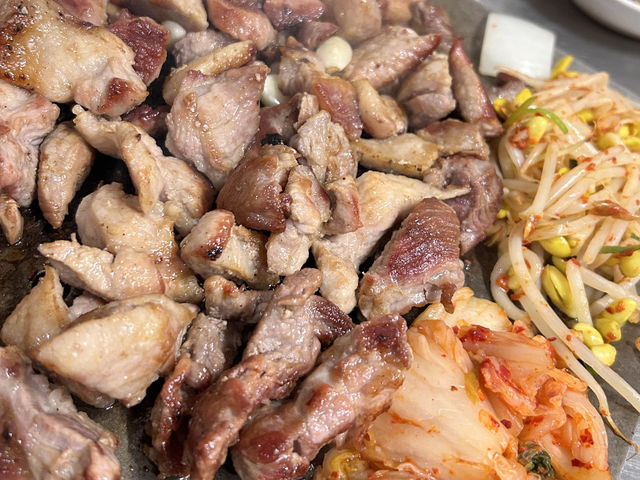 🇰🇷釜山✈️ 釜山大學站烤肉店❤️김해원조뒷고기
