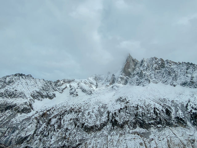 Mer de Glace in Winter
