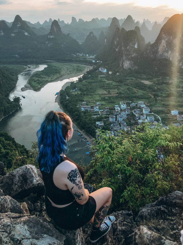 Hiking Laozhai Mountain in Xingping, China 🇨🇳