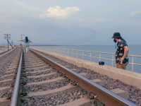 รถไฟลอยน้ำ บ้านโคกสลุง จุดถ่ายรูป เกาหลี 