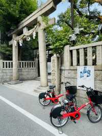 【大阪府:通天閣】観光の幅が大きく広がるレンタサイクル！