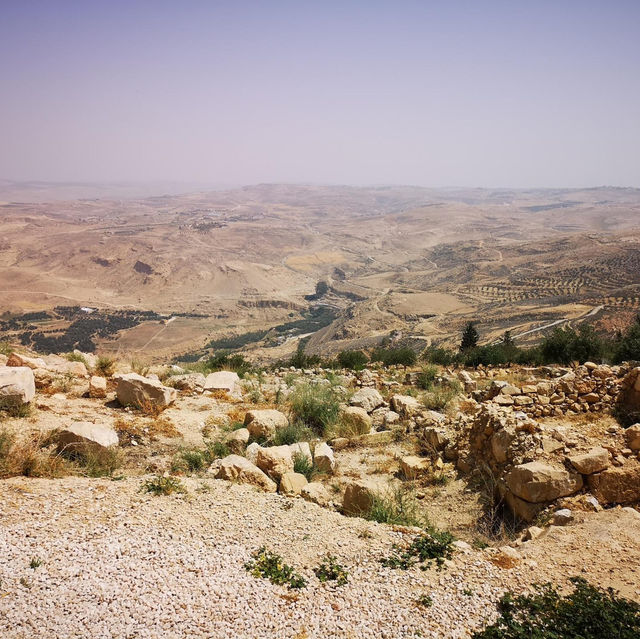 Mount Nebo is an elevated ridge located in Jordan, 