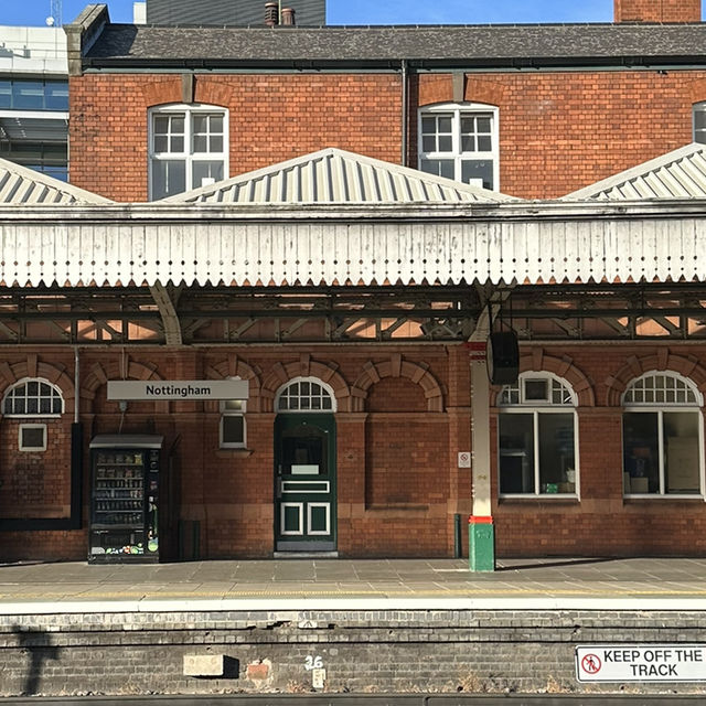 Nottingham Train Station 🚉 