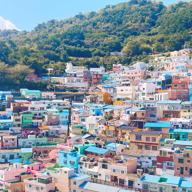 釜山甘川文化村|🏰童話世界的入口