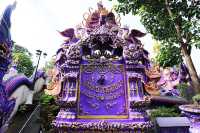 วัดพระธาตุดอยเวา วัดสีม่วง แห่งแม่สาย