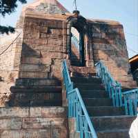 CLIMBING 243 STEPS TO THE FAMOUS TEMPLE 
