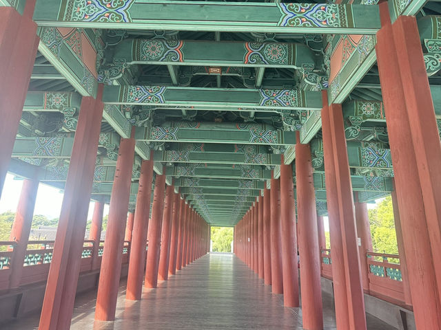 韓国　慶州　月精橋&東宮と月地