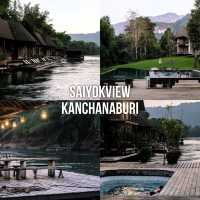 นอนชิลริมน้ำแควที่ไทรโยควิว รีสอร์ท