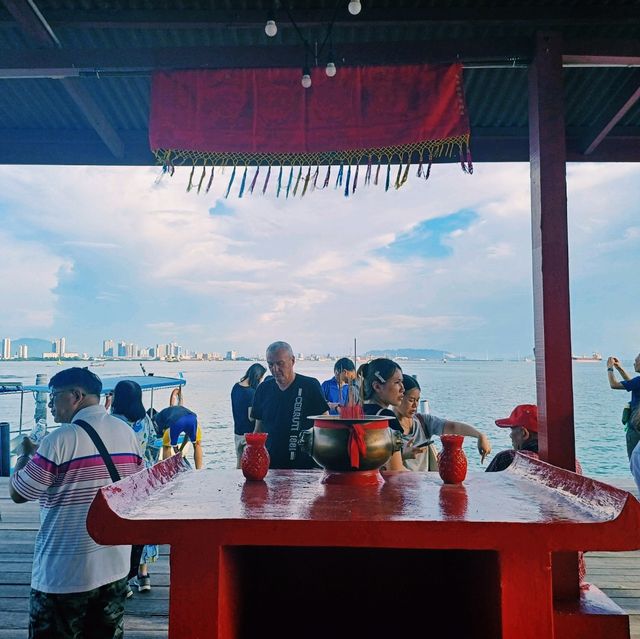 馬來西亞檳城喬治城著名標誌性景點:姓周橋Chew Jetty，拍照📸打卡好去處