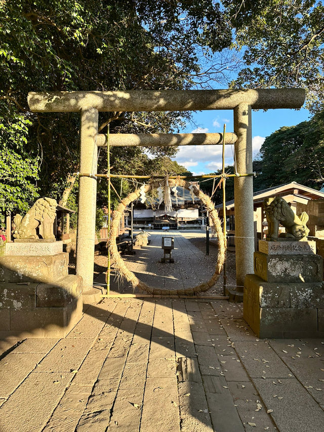 【茨城　酒列磯前神社】