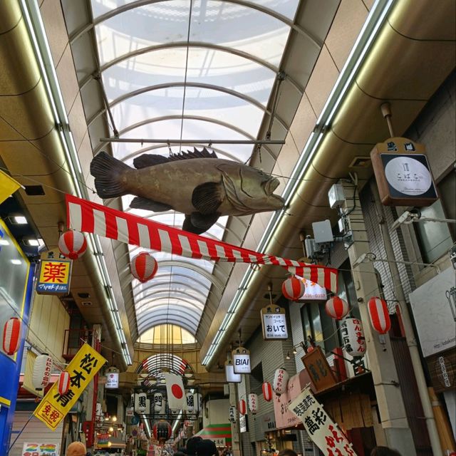 【大阪】大阪食いだおれ『黒門市場』へ行こう✨