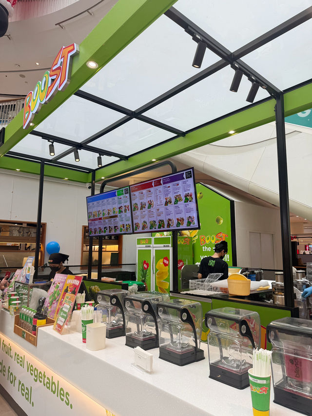 Boost Juice น้ำผลไม้ปั่นเพื่อสุขภาพชื่อดัง