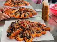 ร้านกุ้งเพื่อนแพรว - กุ้งเผารสเด็ดอยุธยา