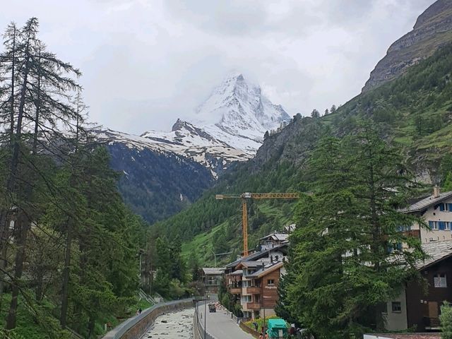 Zermatt - car-free town and blacknosed sheep