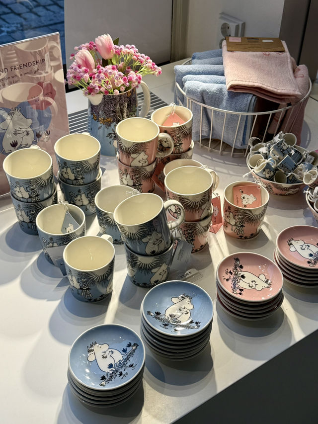 Valentine's Day Shopping at the Moomin Shop in Helsinki