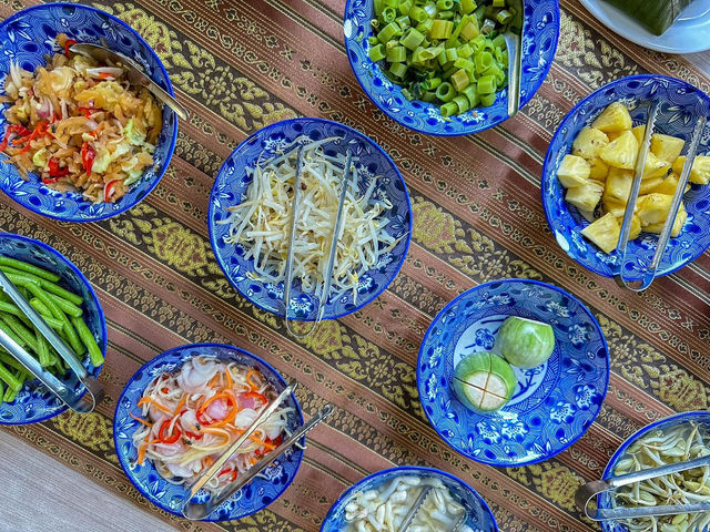 ร้านขนมจีนเจ้าดัง ย่านโคกกลอย