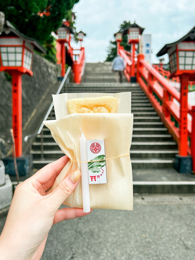 お稲荷さんにはあぶらあげ♪小京都・津和野の神社