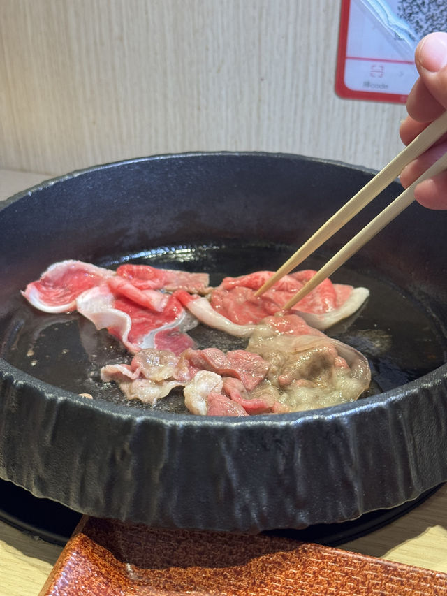 一人盡興壽喜燒｜🏠壽喜・關西 (尖沙咀)