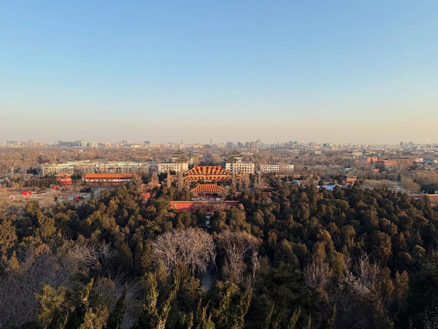 중국 베이징 경산 공원 입니다.