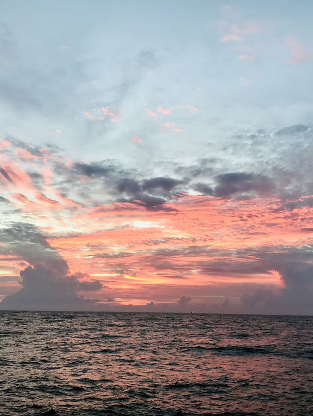 “Coco Cabana: Where Sunsets Paint the Sky in Miri”