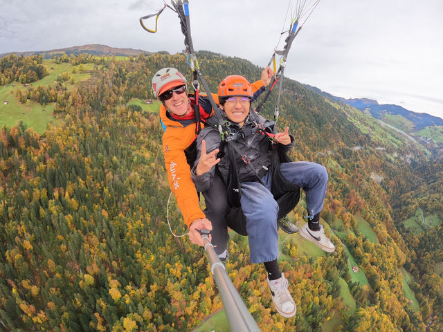 Soaring Above Interlaken: The Ultimate Paragliding Experience