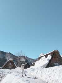 一生に一度は行きたい冬の白川郷☃️❄️📷🫧