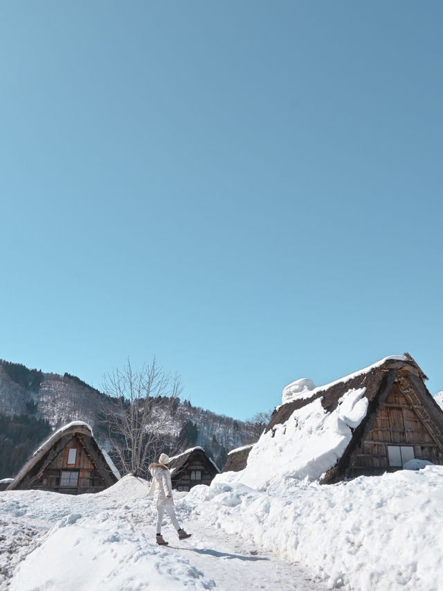一生に一度は行きたい冬の白川郷☃️❄️📷🫧