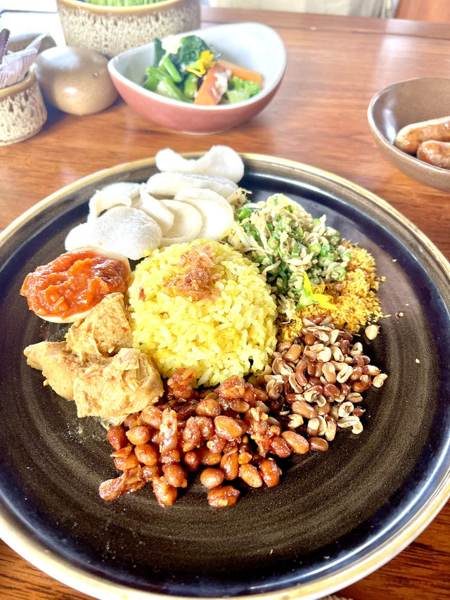 Breakfast buffet ที่โรงแรม Alila Ubud บาหลี