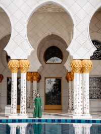 Sheikh Zayed Grand Mosque: An Icon of Architectural Splendor and Majestic Craftsmanship.