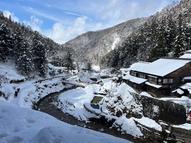【雪景色×温泉×お猿さん♨️🐵「地獄谷野猿公苑」で癒しのひととき✨】