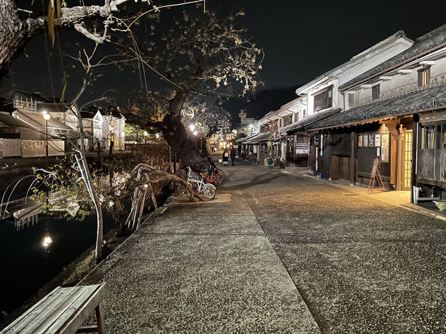 倉敷美観地区の夜が美しすぎた✨