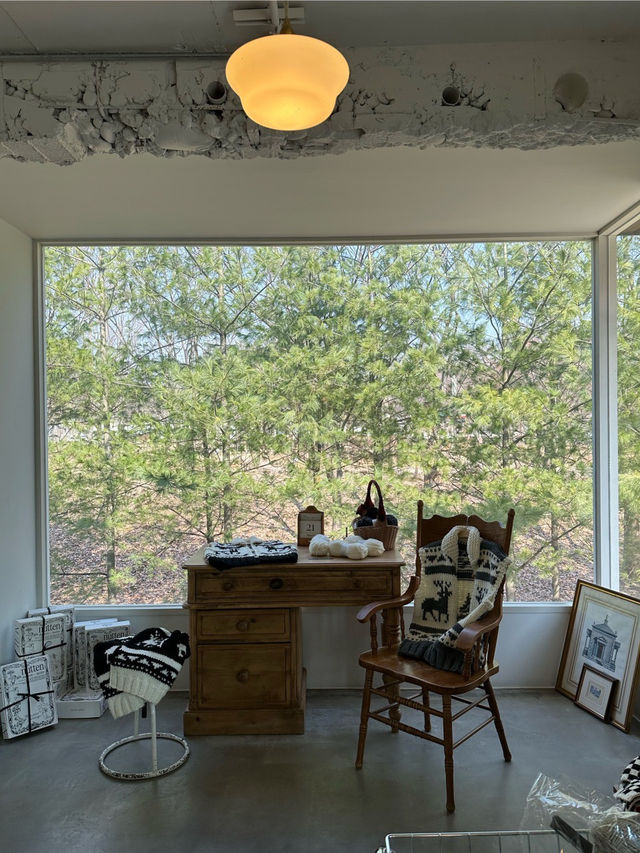 🌸🌝청계산 자락에서 만나 예쁜 뜨개 카페 누뗀