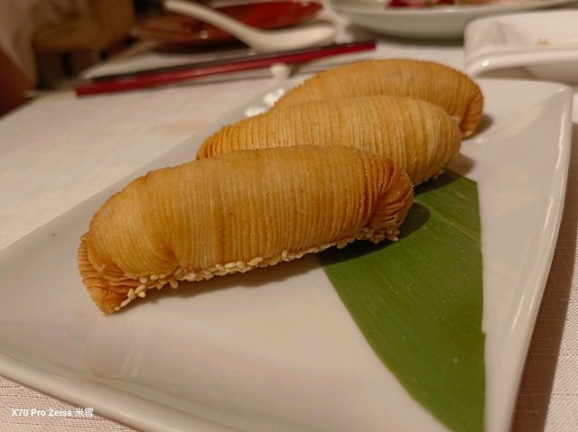 台北君悅飯店，漂亮廣式海鮮餐廳