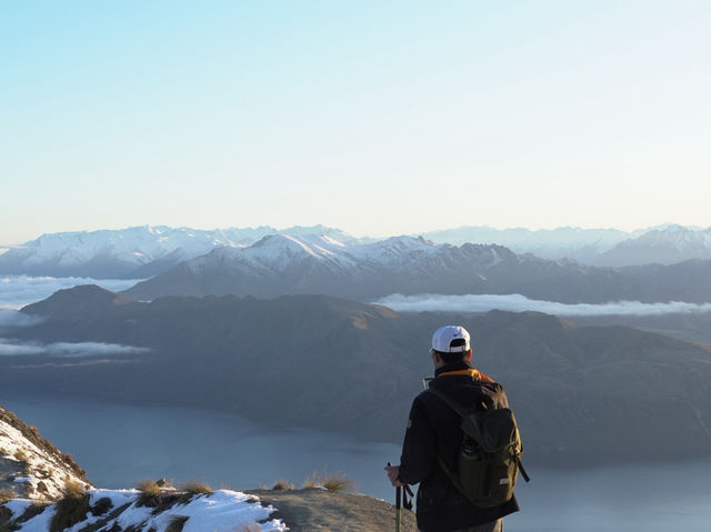 紐西蘭南島｜Wanaka｜Roy’s Peak｜凌晨出發，只為一場屬於山與光的約定