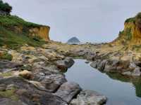 Beautiful view at Heping Island Geopark, Keelung, Taiwan