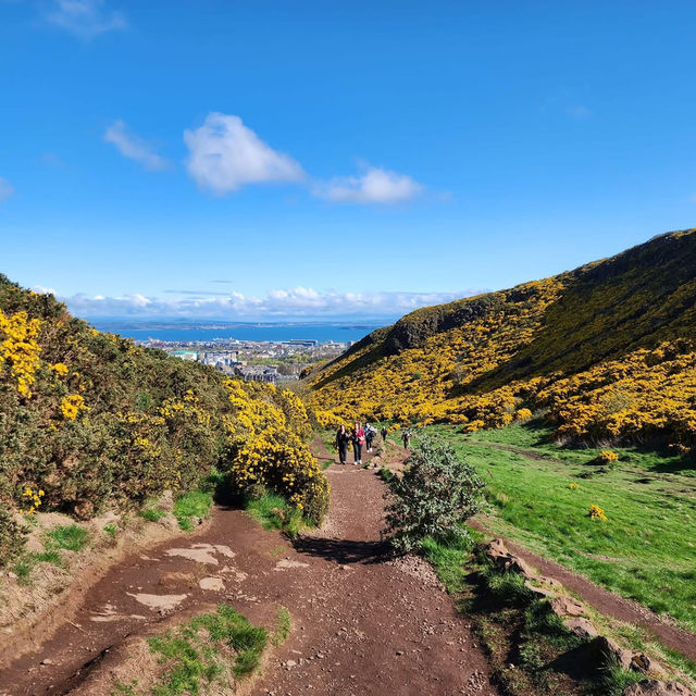 Spring Hike to Arthur’s Seat – Edinburgh from Above