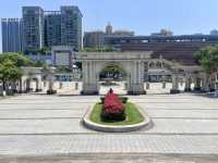 新橋市民廣場✨🏛️ 欣賞建築美學和享受自然風光🏺🌴