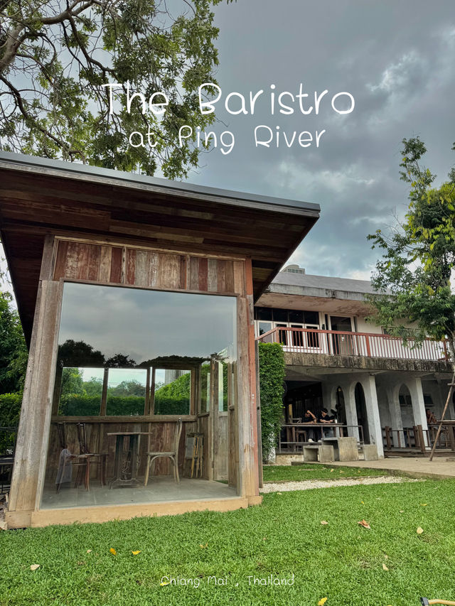 คาเฟ่ริมแม่น้ำปิงเชียงใหม่ ไวบ์ดีมาก🏠🏞️