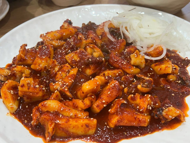 🔥 건대 오징어볶음 맛집 후기 🦑